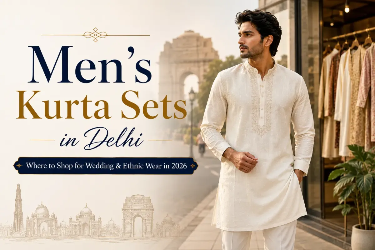Men's Kurta Sets in Delhi: Where to Shop for Wedding & Ethnic Wear in 2026
