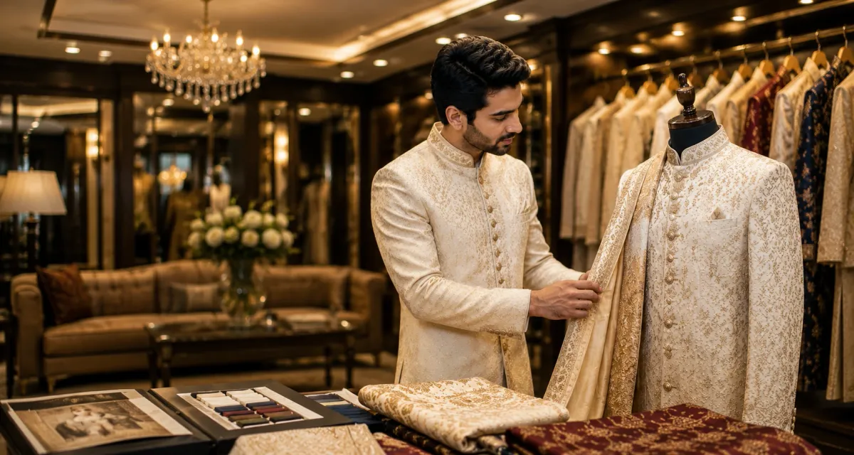 The 2026 Groom’s Showroom Guide: Where to Find India’s Best Master-Tailored Sherwanis