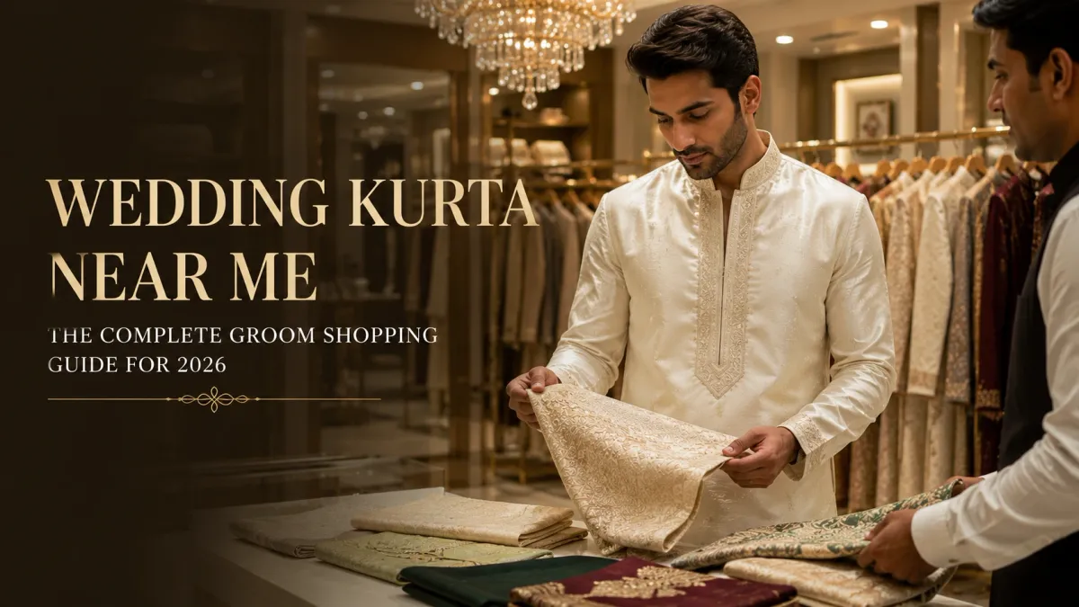 The 2026 Wedding Kurta Guide for Men: Outfits, Fabrics & Local Styling