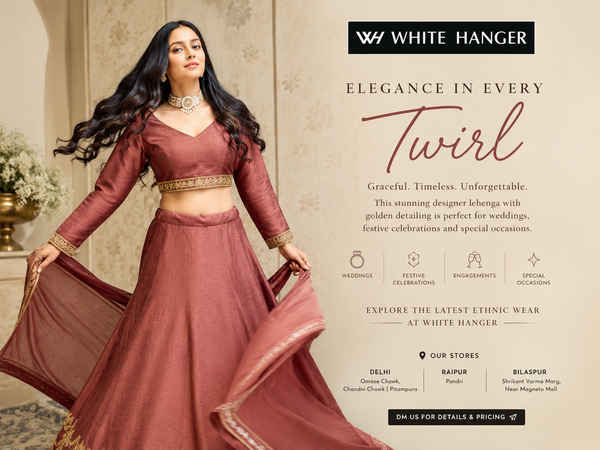 Best Designer Lehenga for Weddings & Festive Celebrations – Discover Elegant Ethnic Wear at White Hanger